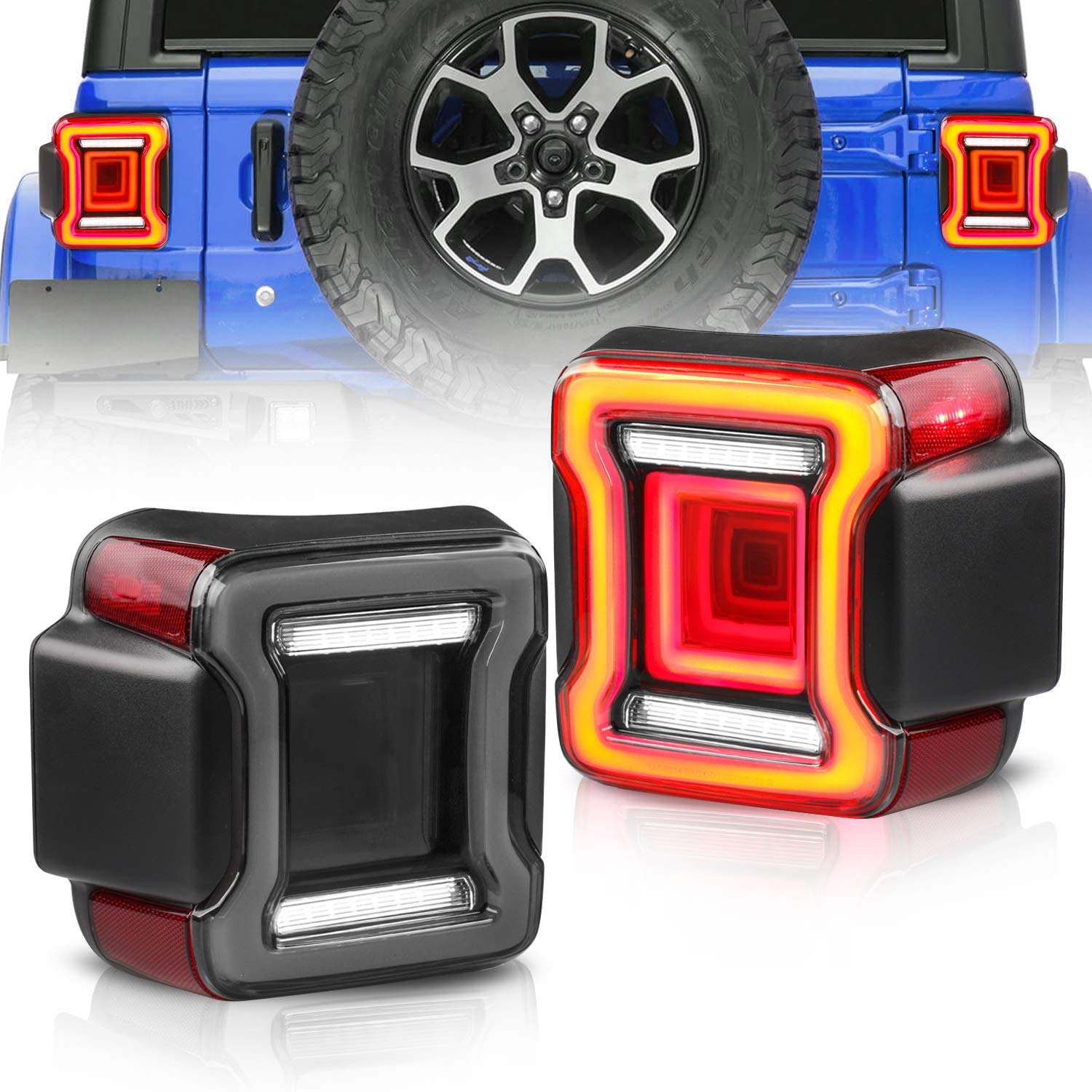 JL Tunnel 3D Tail Light Smoked