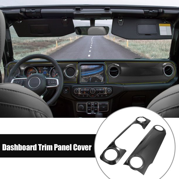 JL Carbon Fiber Dash Covers
