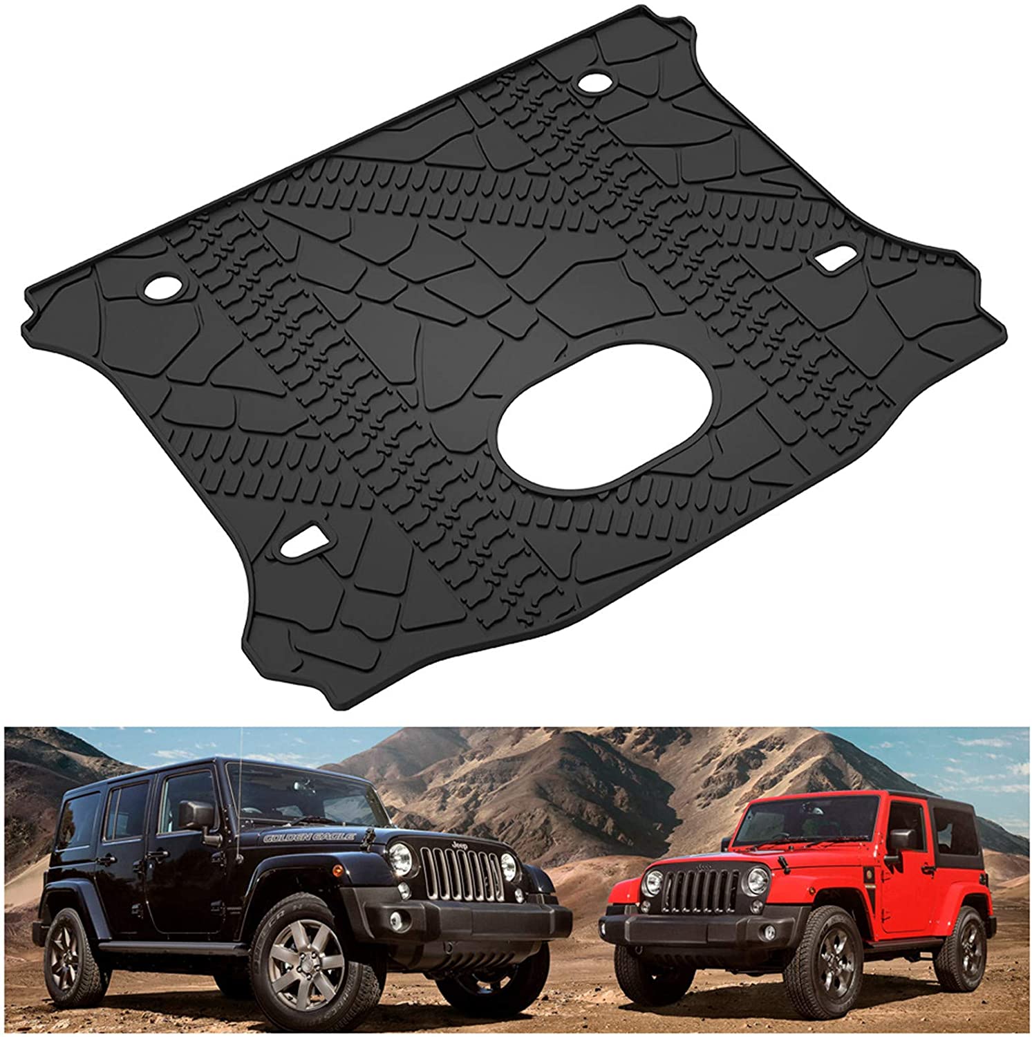 JK Trunk Mat with Woofer