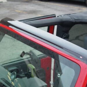JK JL Windshield Deflector (Clear)