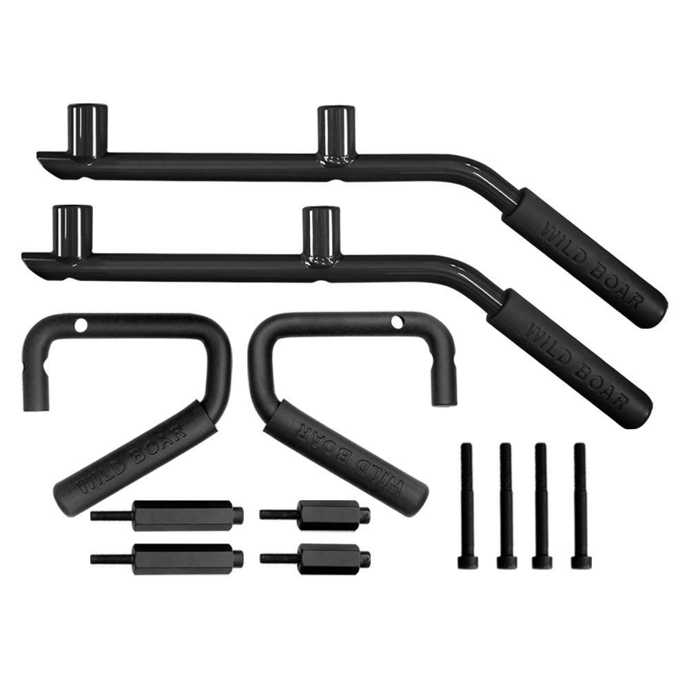JK 4D Grab Handles Steel Set
