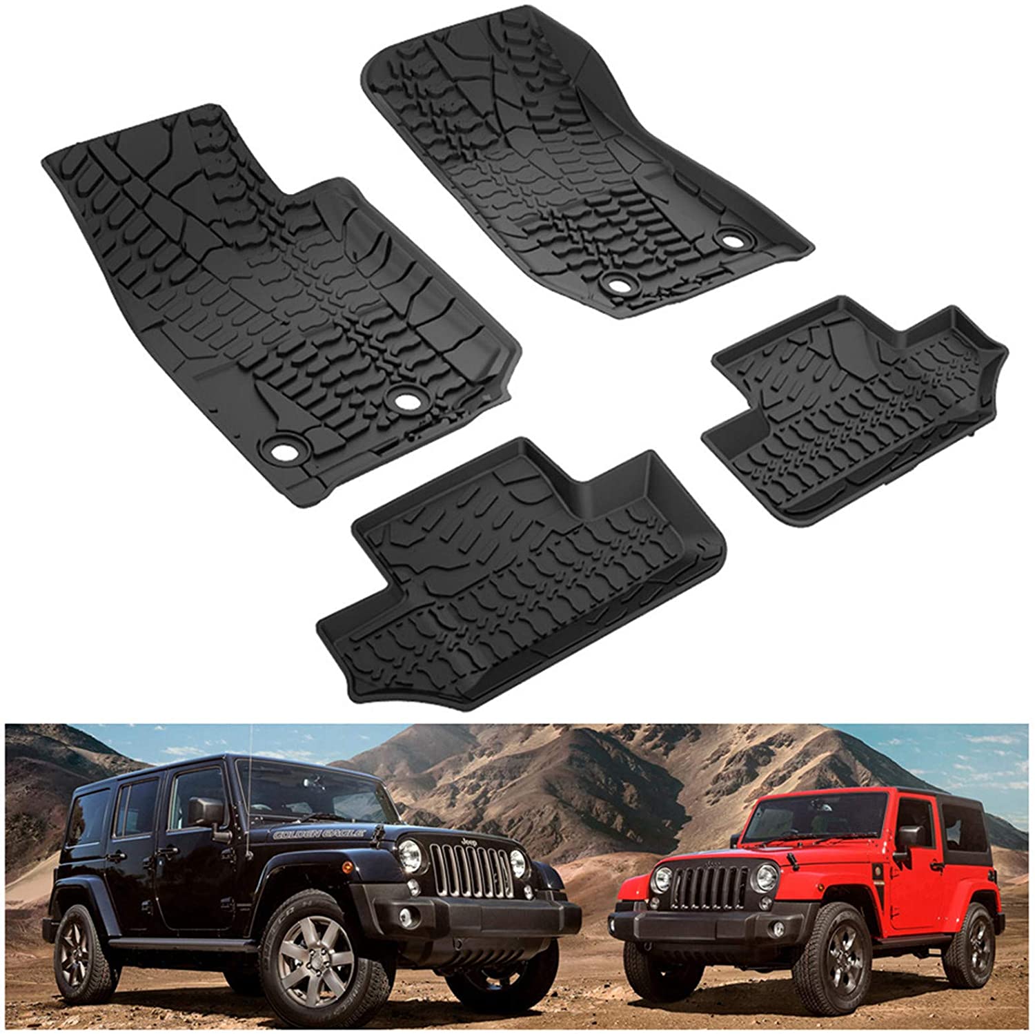JK Floor Mats 2D