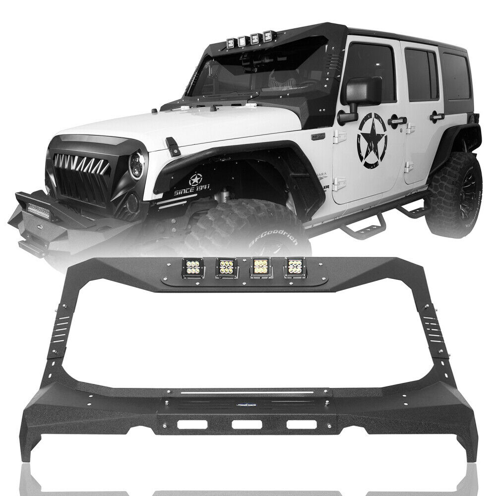 JL JT Windshield Frame Armor Set